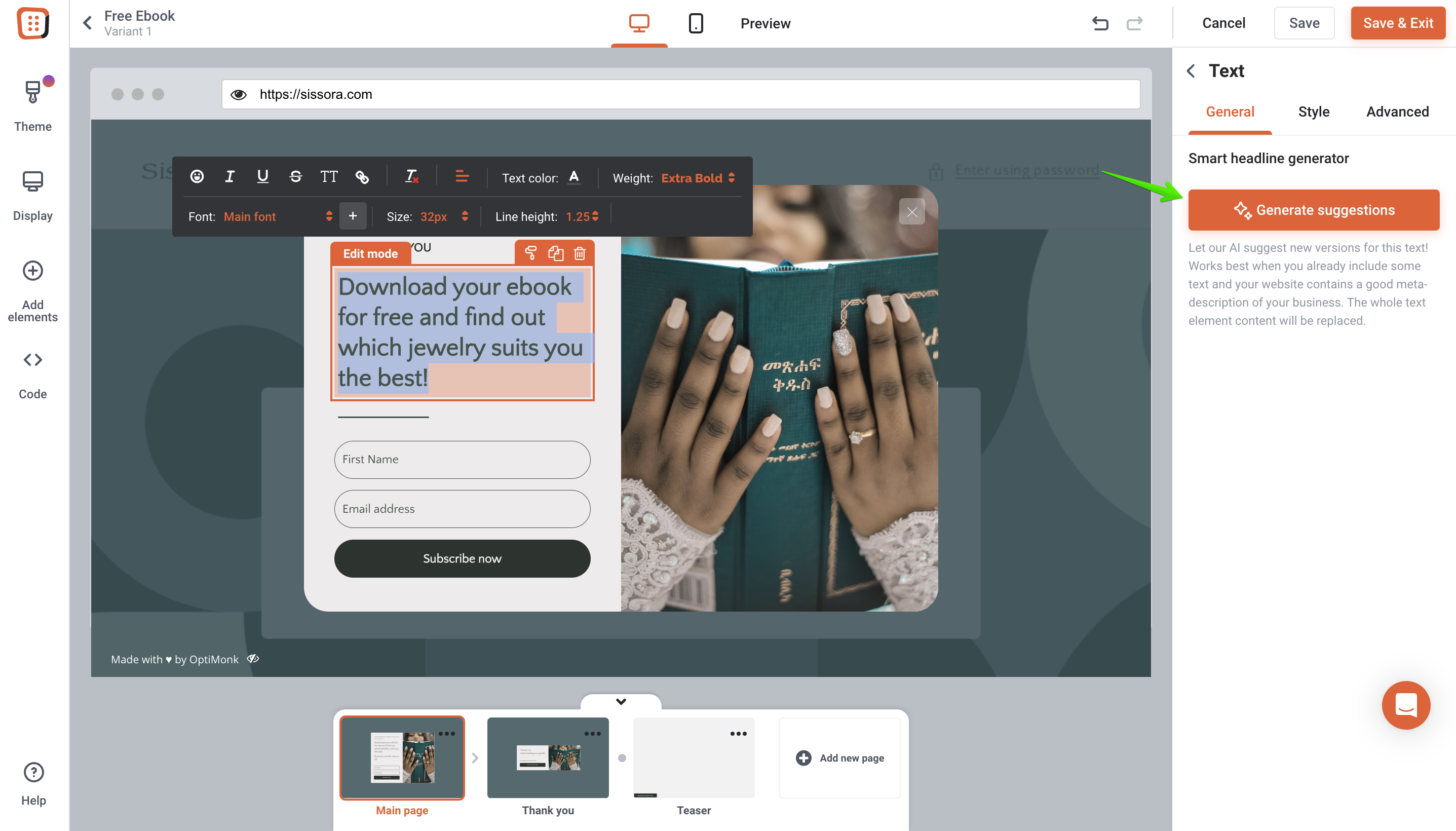 Smart Headline Generator OptiMonk Help Center